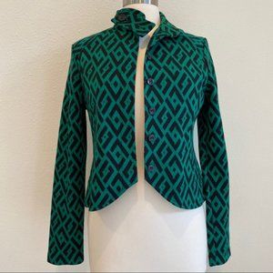 Diane Von Furstenberg Miss Valkari wool mix jacket